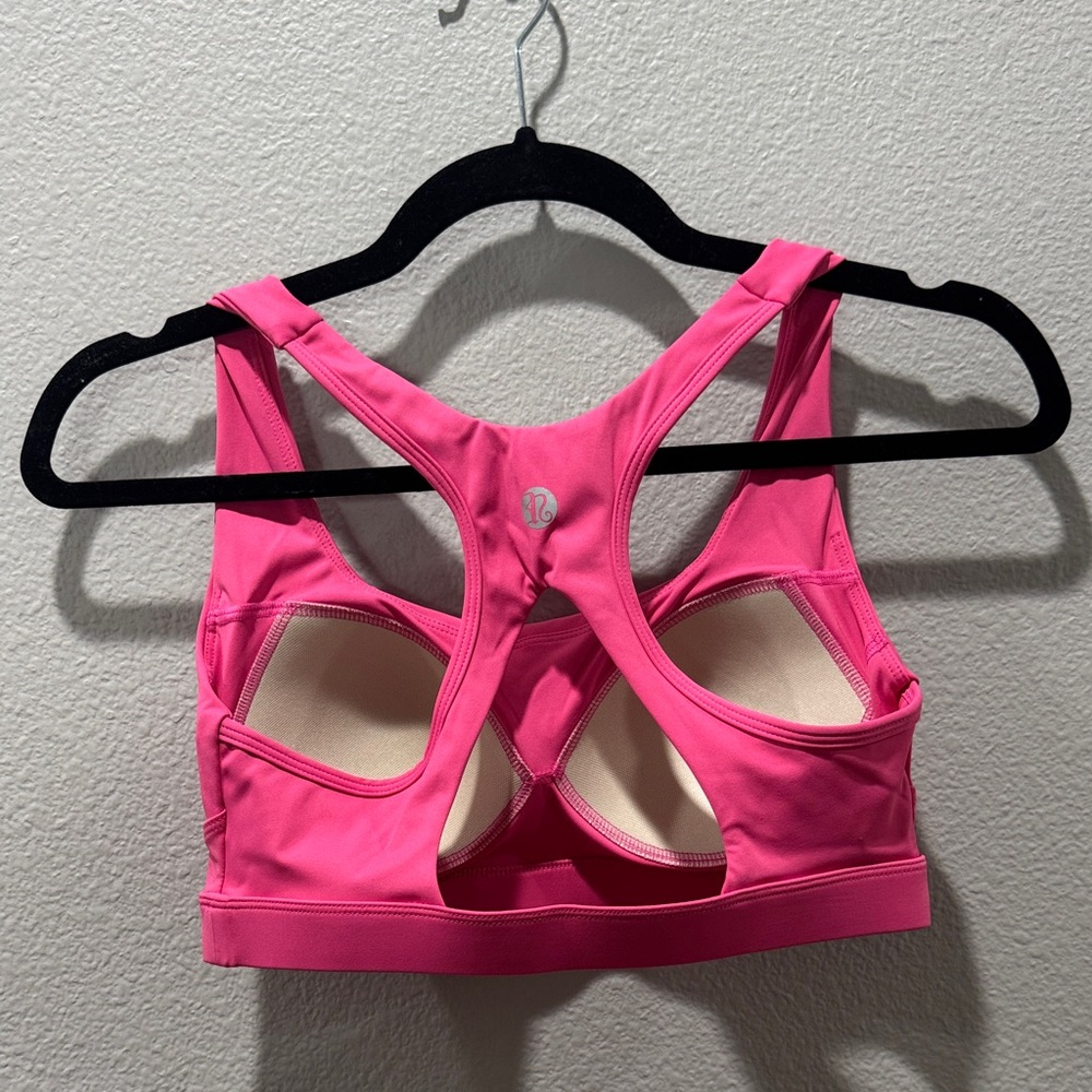 💖 Pink Fabletics Sports Bra – Size S 💖 - Picture 3 of 3
